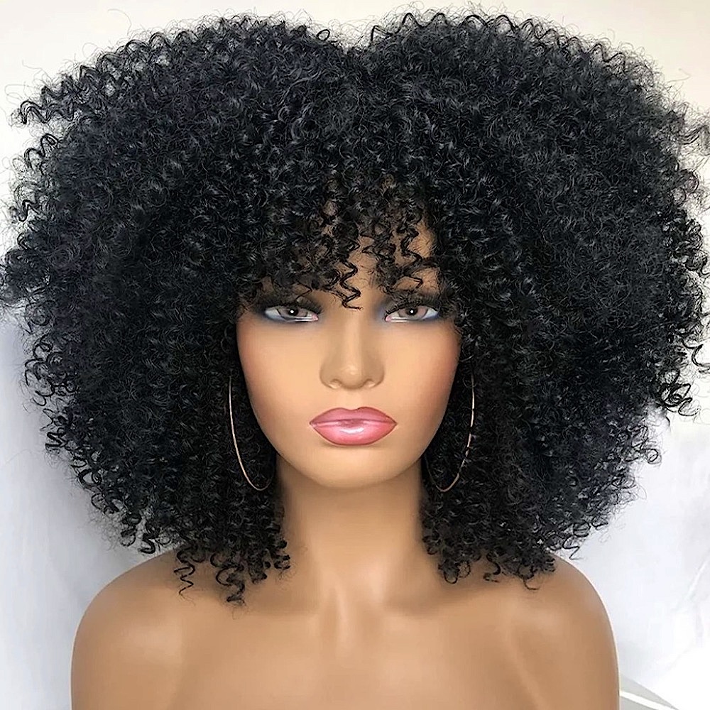 COPY - AFRO WIG  COLOR BLACK
